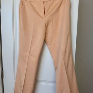 Anne Klein Peach Flare Pants